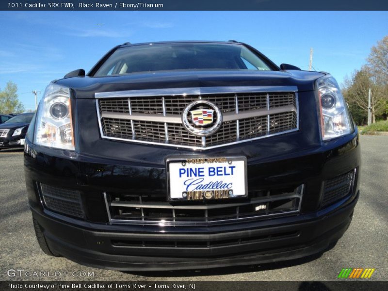 Black Raven / Ebony/Titanium 2011 Cadillac SRX FWD