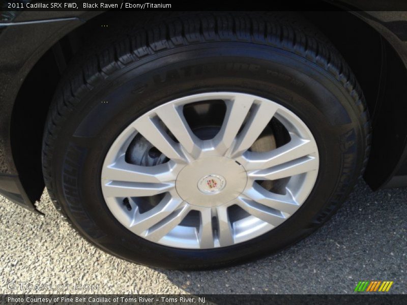 Black Raven / Ebony/Titanium 2011 Cadillac SRX FWD