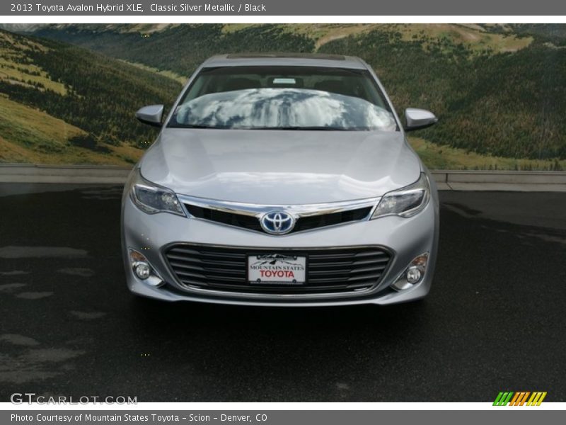 Classic Silver Metallic / Black 2013 Toyota Avalon Hybrid XLE