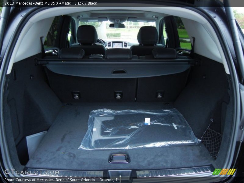 Black / Black 2013 Mercedes-Benz ML 350 4Matic
