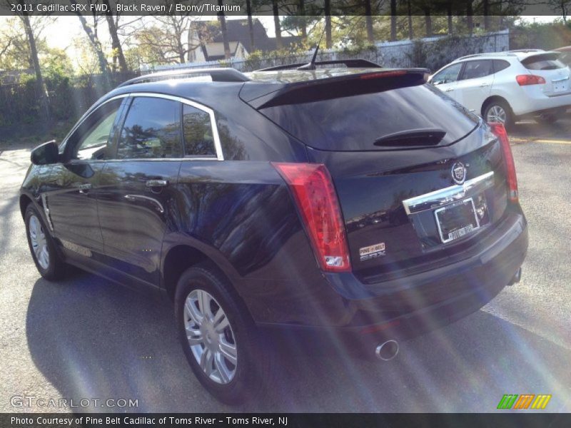 Black Raven / Ebony/Titanium 2011 Cadillac SRX FWD