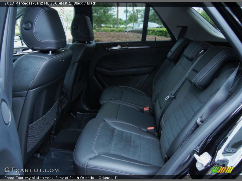 Black / Black 2013 Mercedes-Benz ML 350 4Matic