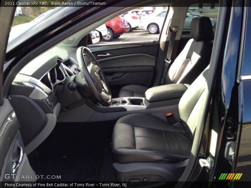 Black Raven / Ebony/Titanium 2011 Cadillac SRX FWD