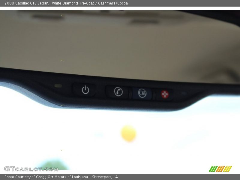 White Diamond Tri-Coat / Cashmere/Cocoa 2008 Cadillac CTS Sedan