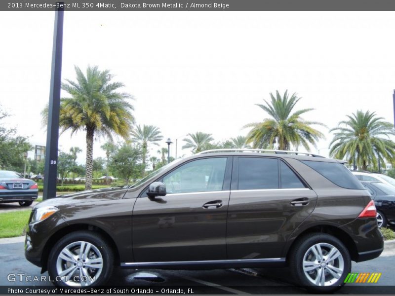  2013 ML 350 4Matic Dakota Brown Metallic