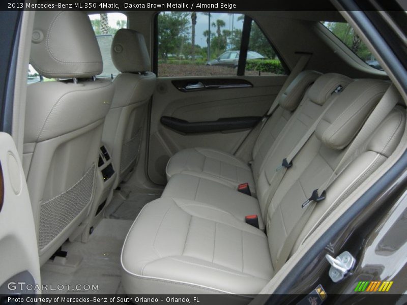Rear Seat of 2013 ML 350 4Matic