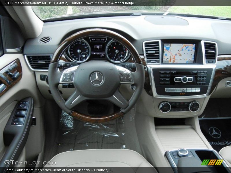 Dashboard of 2013 ML 350 4Matic