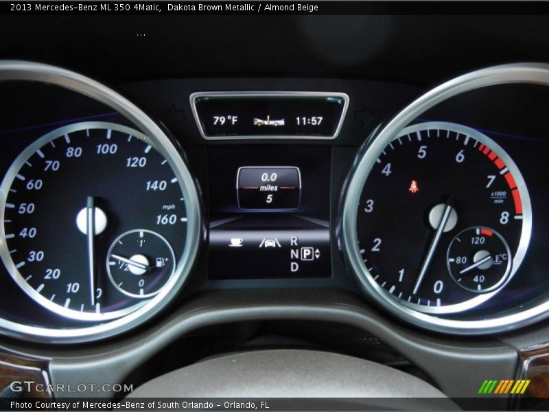  2013 ML 350 4Matic 350 4Matic Gauges
