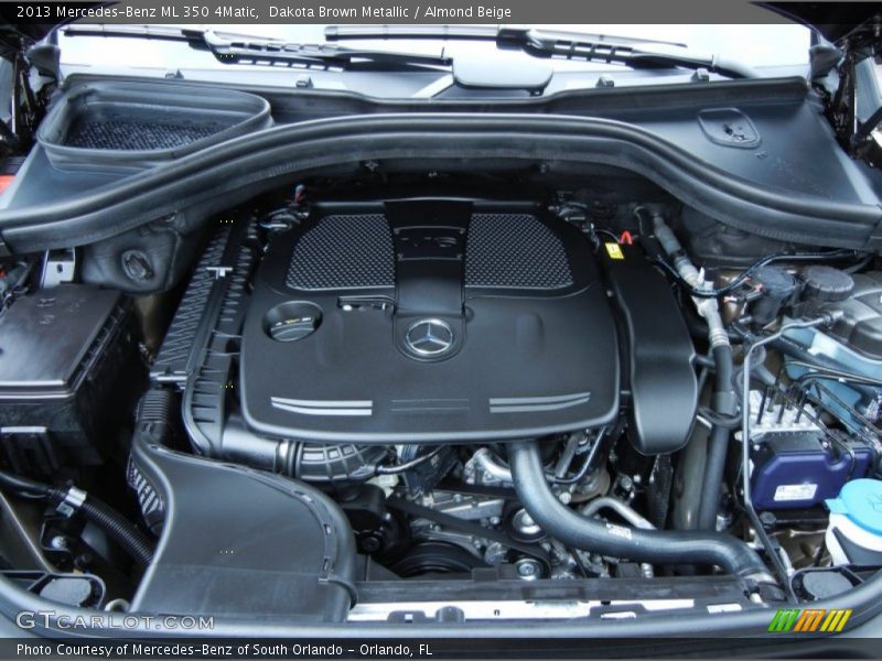  2013 ML 350 4Matic Engine - 3.5 Liter DI DOHC 24-Valve VVT V6
