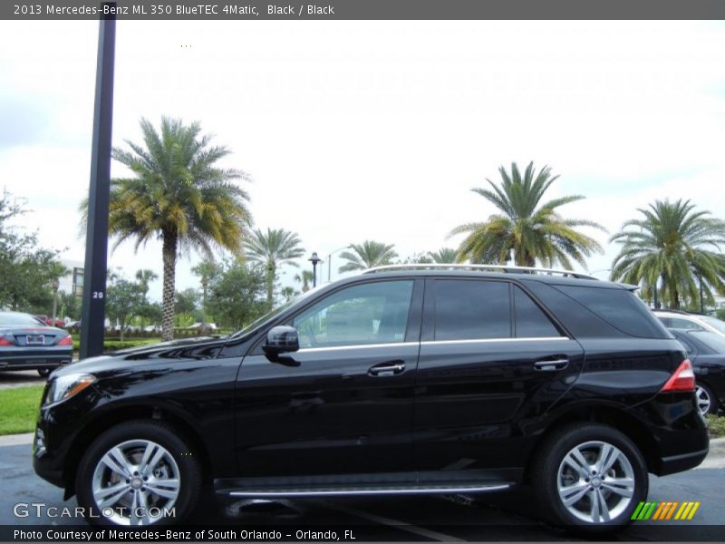 Black / Black 2013 Mercedes-Benz ML 350 BlueTEC 4Matic