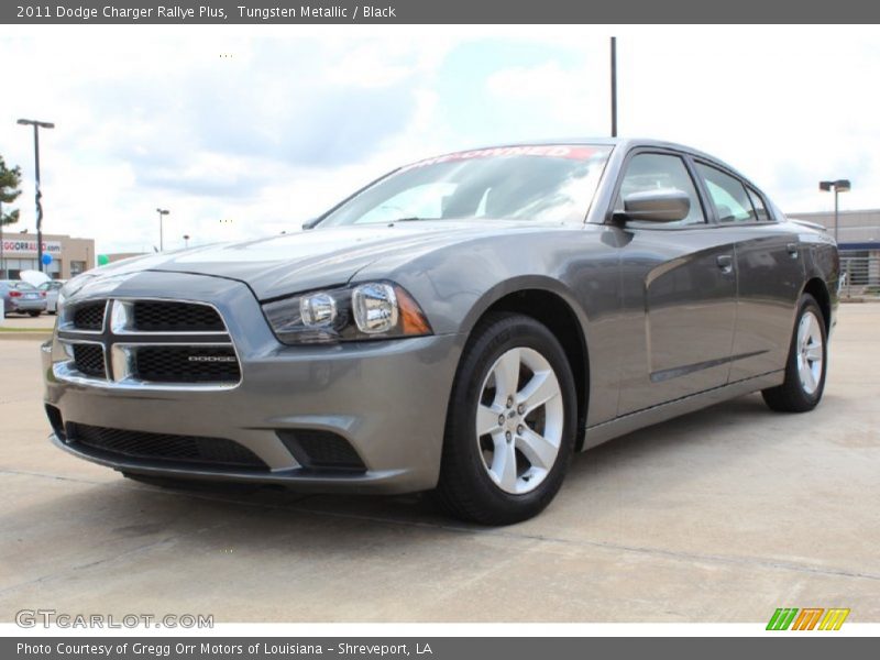 Tungsten Metallic / Black 2011 Dodge Charger Rallye Plus