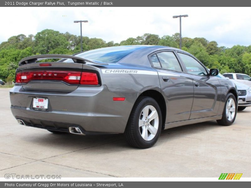 Tungsten Metallic / Black 2011 Dodge Charger Rallye Plus