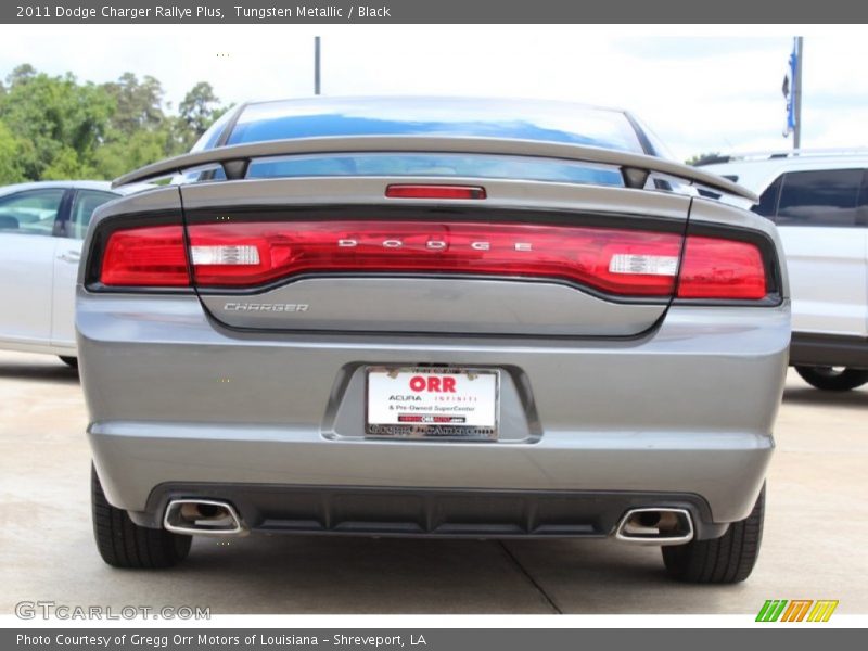 Tungsten Metallic / Black 2011 Dodge Charger Rallye Plus