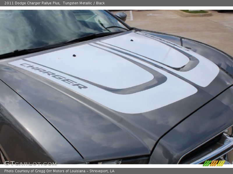 Tungsten Metallic / Black 2011 Dodge Charger Rallye Plus