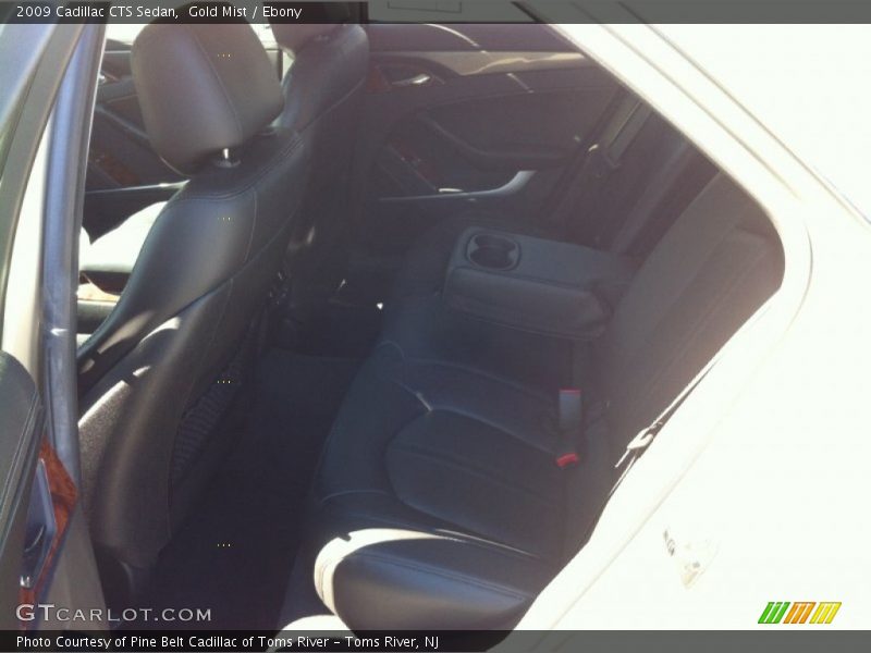 Gold Mist / Ebony 2009 Cadillac CTS Sedan