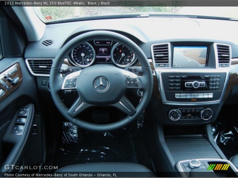 Black / Black 2013 Mercedes-Benz ML 350 BlueTEC 4Matic