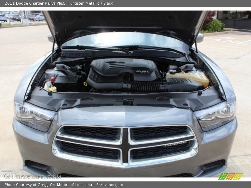 Tungsten Metallic / Black 2011 Dodge Charger Rallye Plus