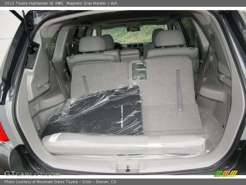 Magnetic Gray Metallic / Ash 2013 Toyota Highlander SE 4WD