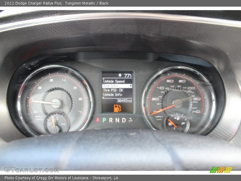 Tungsten Metallic / Black 2011 Dodge Charger Rallye Plus