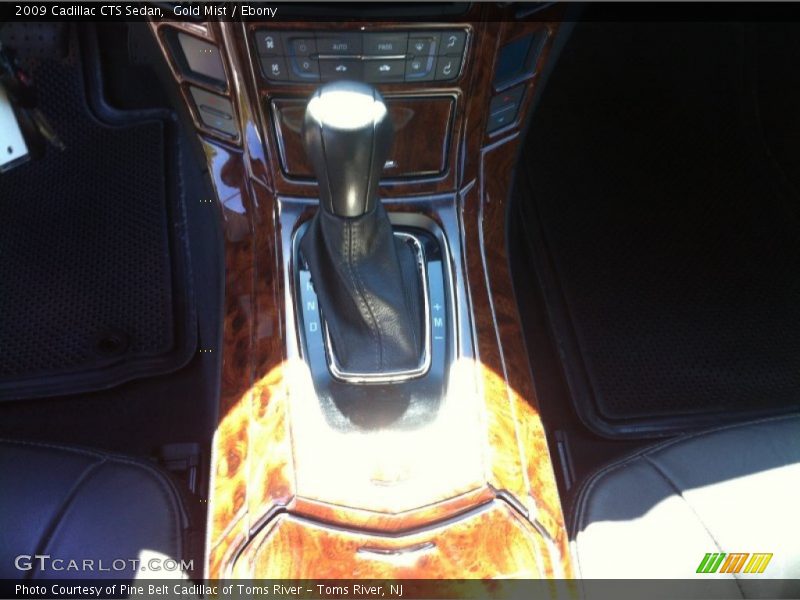 Gold Mist / Ebony 2009 Cadillac CTS Sedan