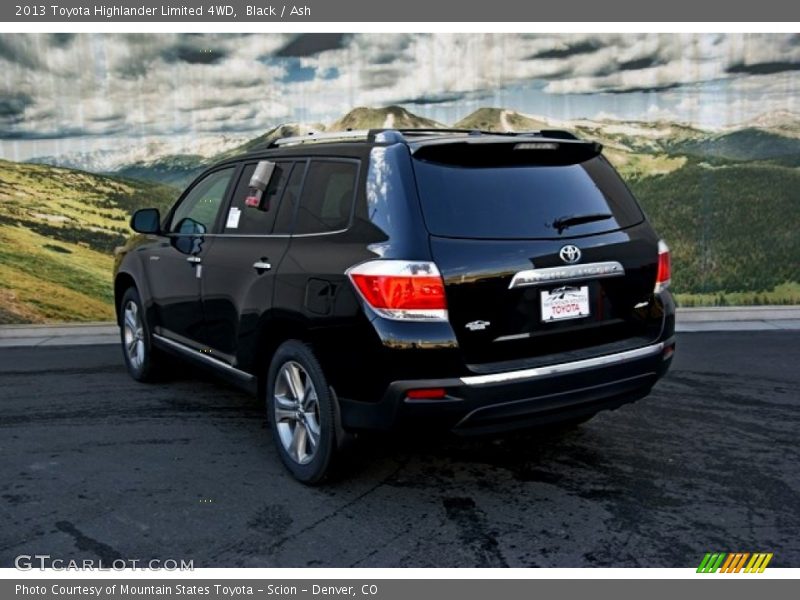 Black / Ash 2013 Toyota Highlander Limited 4WD