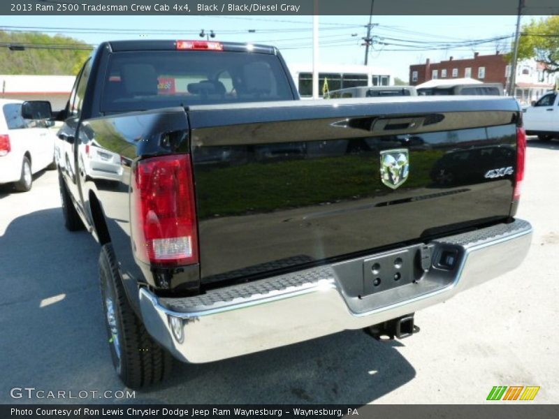 Black / Black/Diesel Gray 2013 Ram 2500 Tradesman Crew Cab 4x4