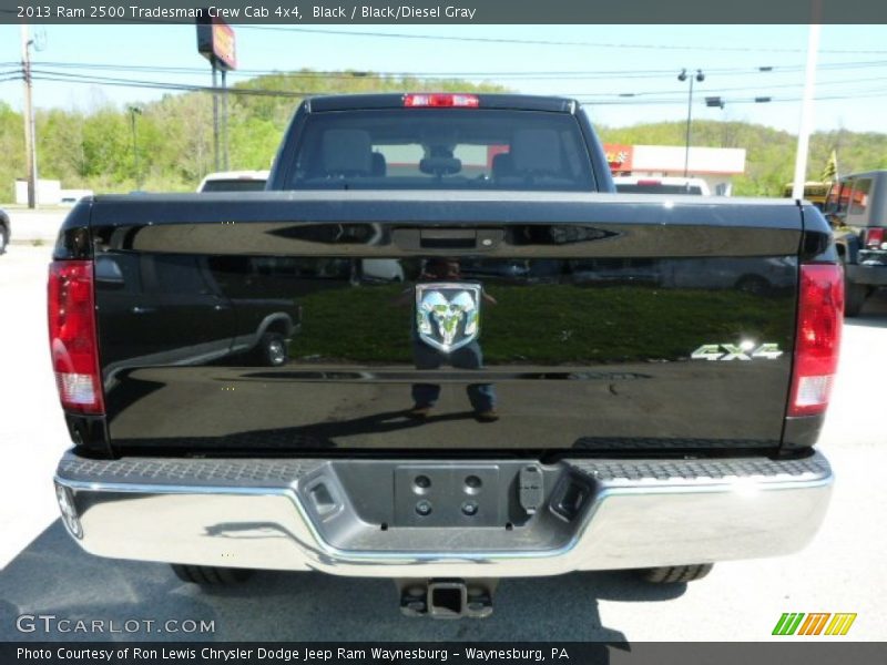 Black / Black/Diesel Gray 2013 Ram 2500 Tradesman Crew Cab 4x4