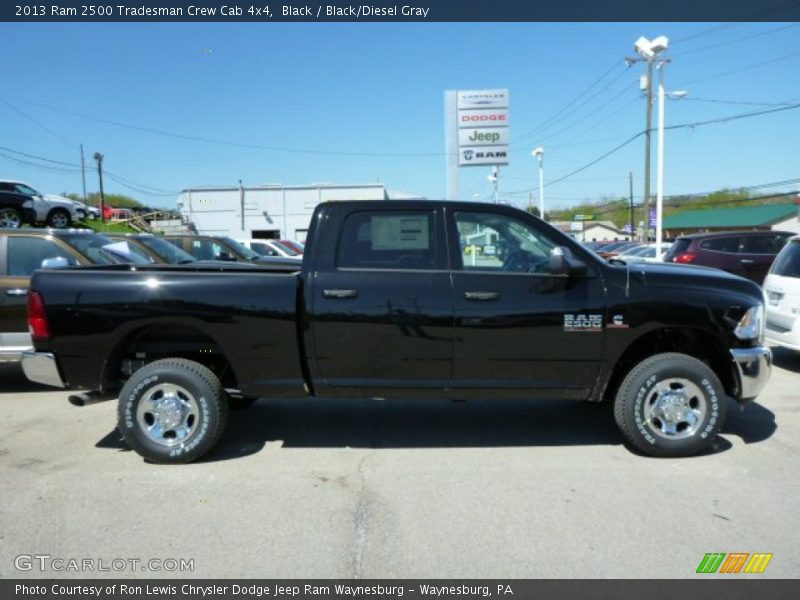 Black / Black/Diesel Gray 2013 Ram 2500 Tradesman Crew Cab 4x4