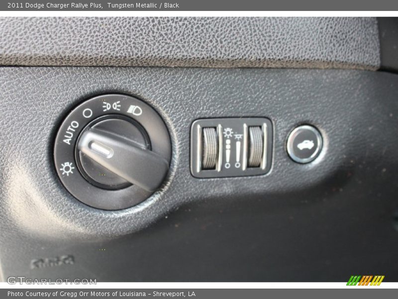 Tungsten Metallic / Black 2011 Dodge Charger Rallye Plus