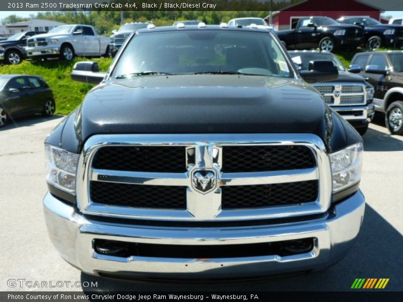 Black / Black/Diesel Gray 2013 Ram 2500 Tradesman Crew Cab 4x4