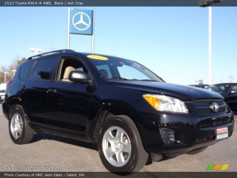 Black / Ash Gray 2010 Toyota RAV4 I4 4WD
