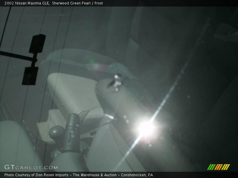 Sherwood Green Pearl / Frost 2002 Nissan Maxima GLE