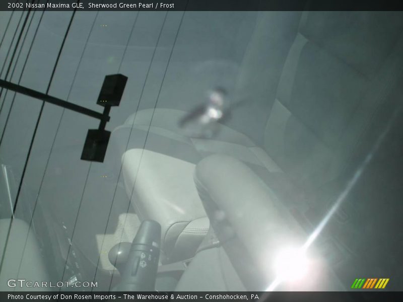 Sherwood Green Pearl / Frost 2002 Nissan Maxima GLE