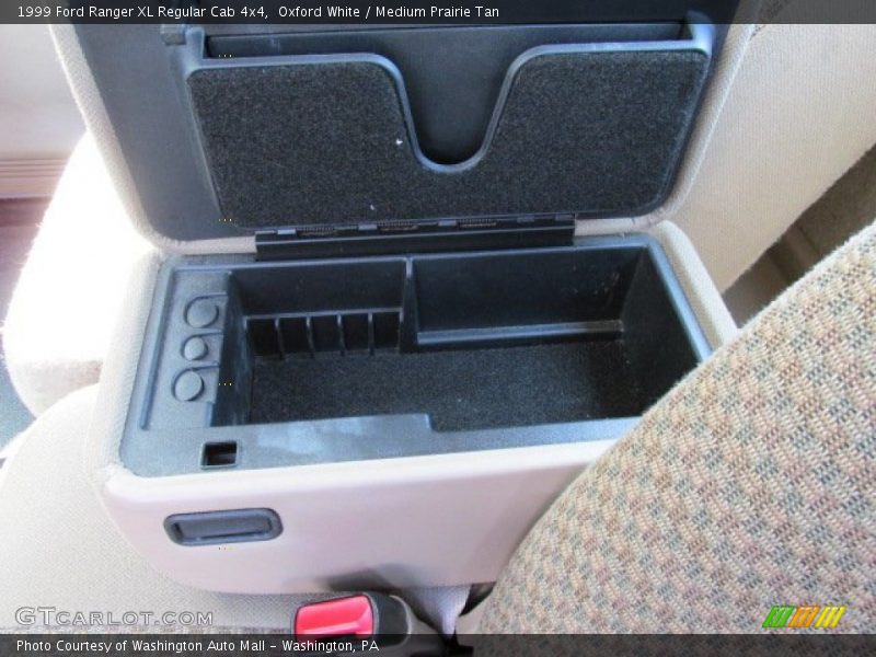 Oxford White / Medium Prairie Tan 1999 Ford Ranger XL Regular Cab 4x4