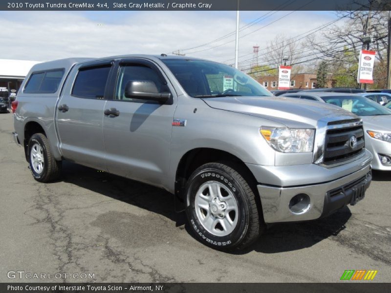Slate Gray Metallic / Graphite Gray 2010 Toyota Tundra CrewMax 4x4