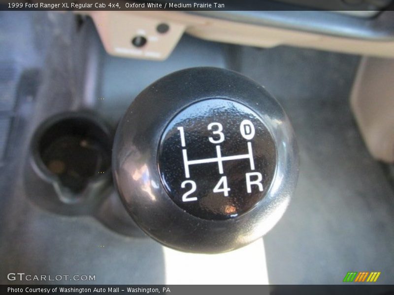  1999 Ranger XL Regular Cab 4x4 5 Speed Manual Shifter