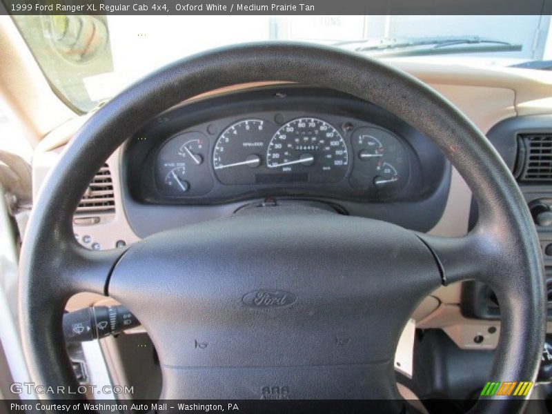 Oxford White / Medium Prairie Tan 1999 Ford Ranger XL Regular Cab 4x4