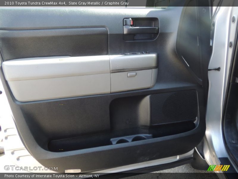 Slate Gray Metallic / Graphite Gray 2010 Toyota Tundra CrewMax 4x4
