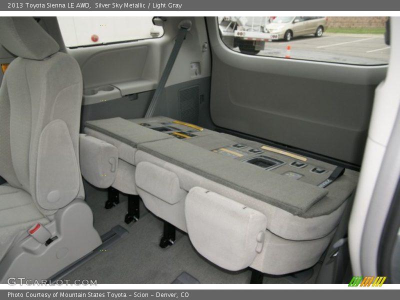 Silver Sky Metallic / Light Gray 2013 Toyota Sienna LE AWD