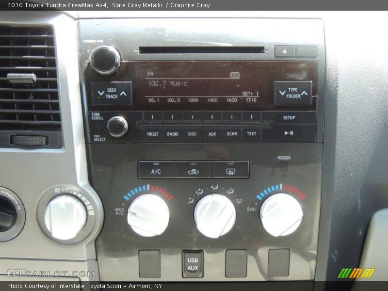 Slate Gray Metallic / Graphite Gray 2010 Toyota Tundra CrewMax 4x4
