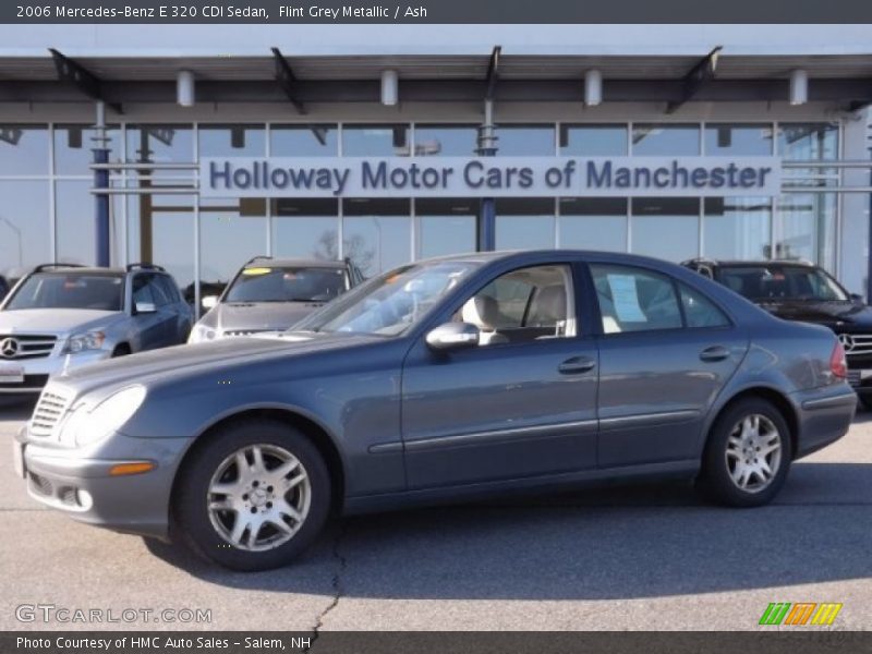 Flint Grey Metallic / Ash 2006 Mercedes-Benz E 320 CDI Sedan