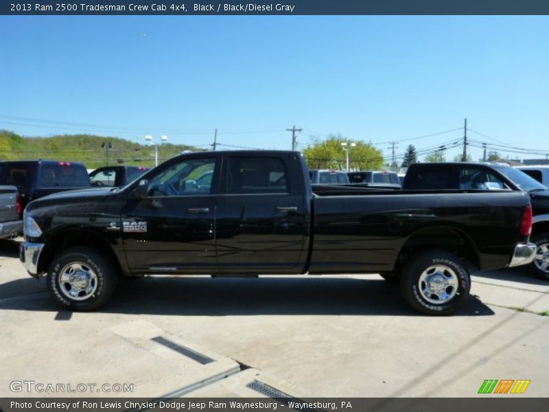 Black / Black/Diesel Gray 2013 Ram 2500 Tradesman Crew Cab 4x4