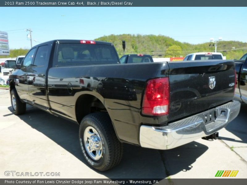 Black / Black/Diesel Gray 2013 Ram 2500 Tradesman Crew Cab 4x4