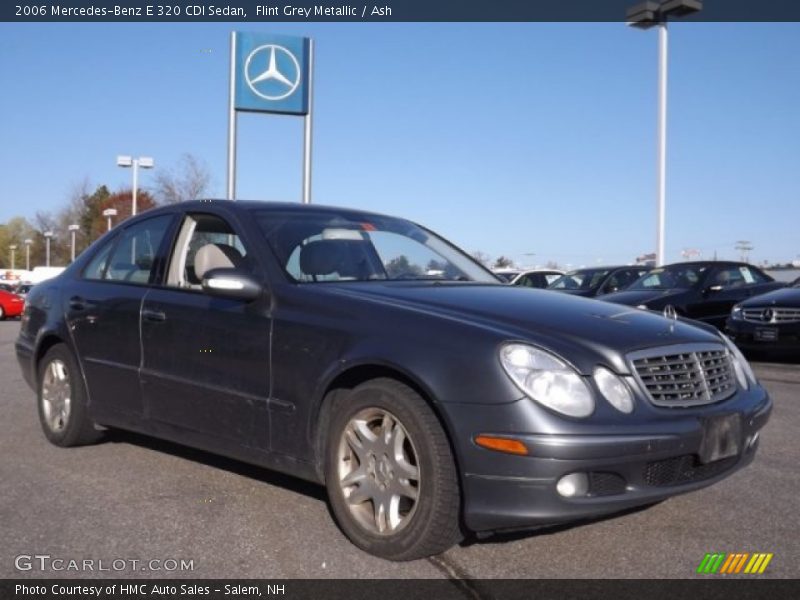 Flint Grey Metallic / Ash 2006 Mercedes-Benz E 320 CDI Sedan