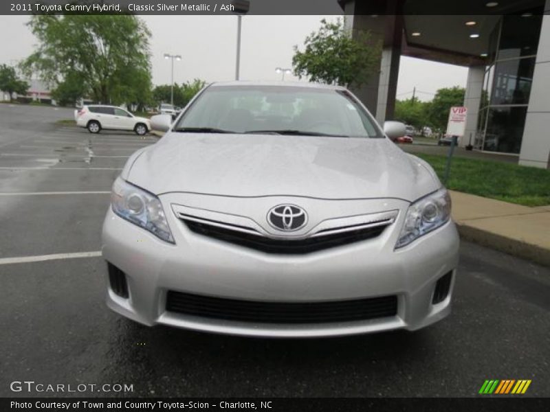 Classic Silver Metallic / Ash 2011 Toyota Camry Hybrid