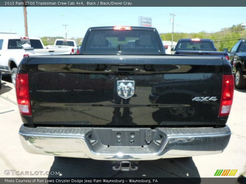 Black / Black/Diesel Gray 2013 Ram 2500 Tradesman Crew Cab 4x4