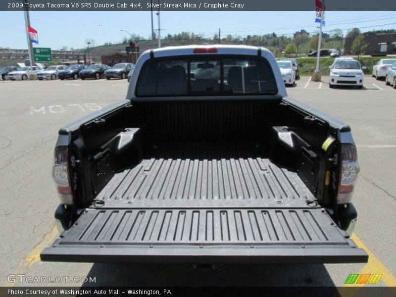 Silver Streak Mica / Graphite Gray 2009 Toyota Tacoma V6 SR5 Double Cab 4x4