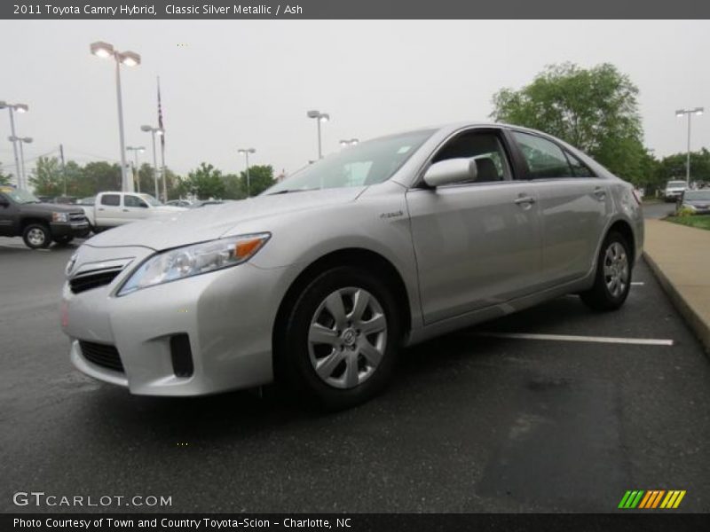 Classic Silver Metallic / Ash 2011 Toyota Camry Hybrid