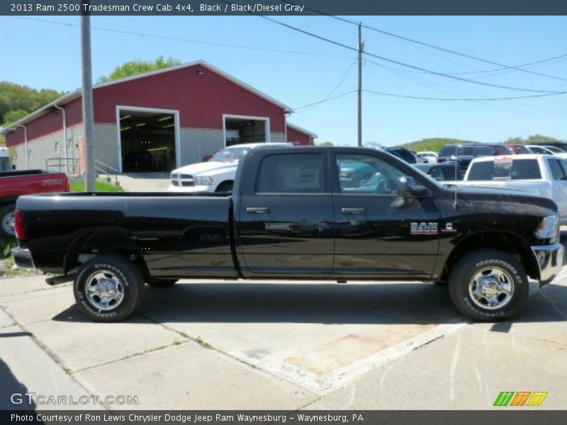 Black / Black/Diesel Gray 2013 Ram 2500 Tradesman Crew Cab 4x4