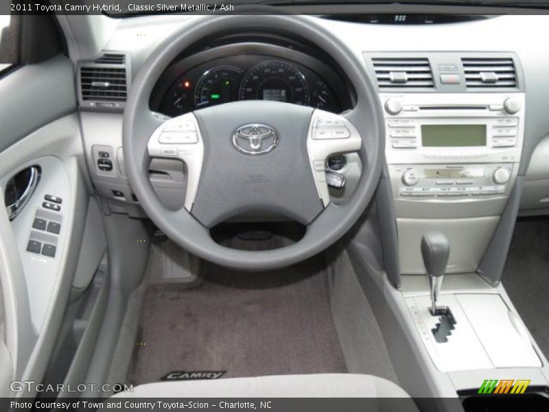 Classic Silver Metallic / Ash 2011 Toyota Camry Hybrid